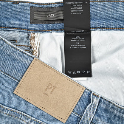 PT TORINO DENIM "JAZZ" ストレッチデニム リラックステーパードジーンズ｜437367｜GUARDAROBA MILANO OFFICIAL STORE