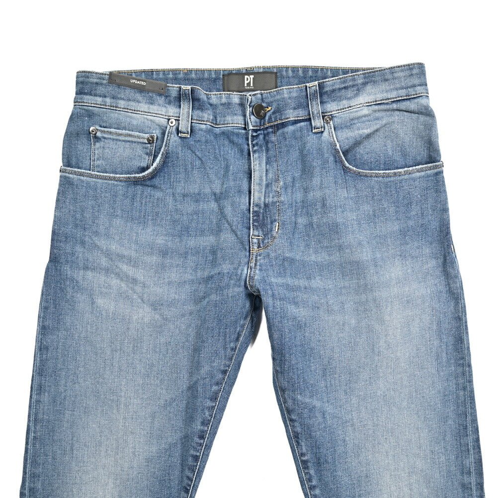 PT TORINO DENIM "JAZZ" ストレッチデニム リラックステーパードジーンズ｜437378｜GUARDAROBA MILANO OFFICIAL STORE