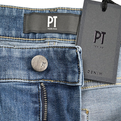 PT TORINO DENIM "JAZZ" ストレッチデニム リラックステーパードジーンズ｜437378｜GUARDAROBA MILANO OFFICIAL STORE