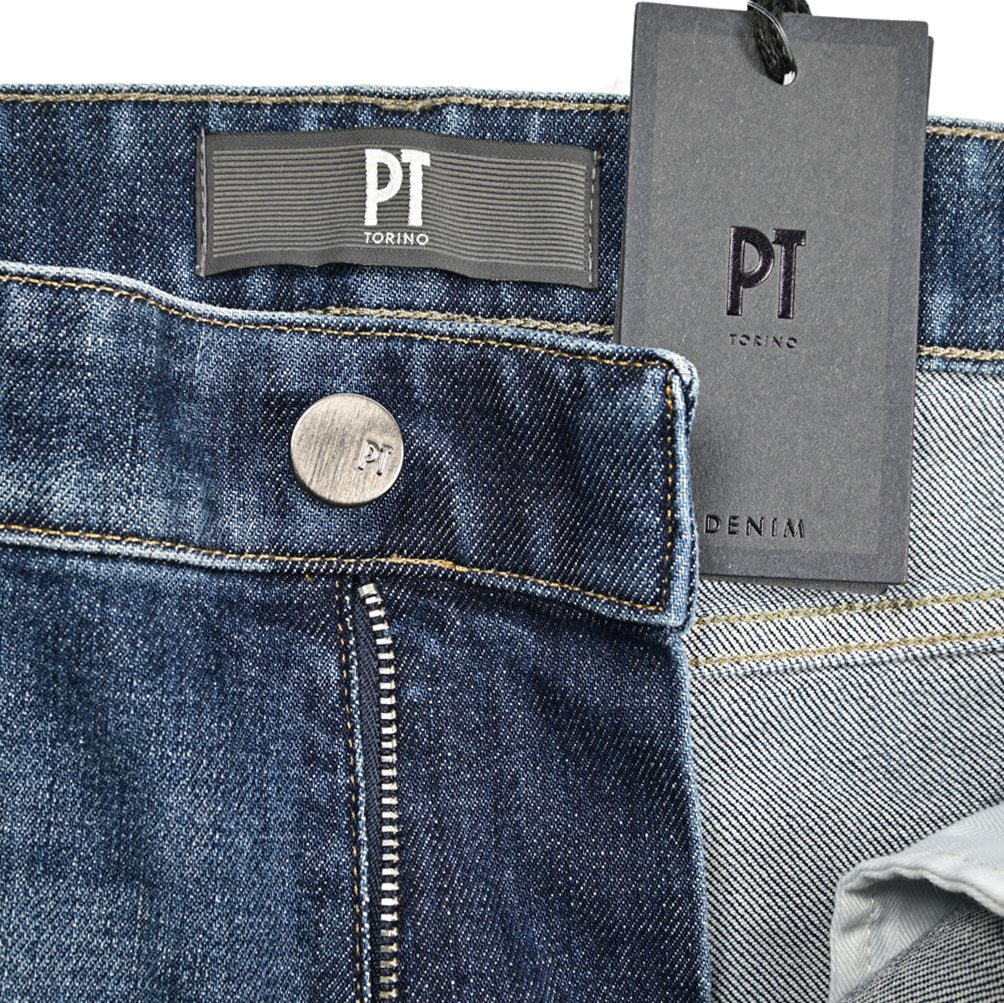 PT TORINO DENIM "JAZZ" ストレッチデニム リラックステーパードジーンズ｜437382｜GUARDAROBA MILANO OFFICIAL STORE