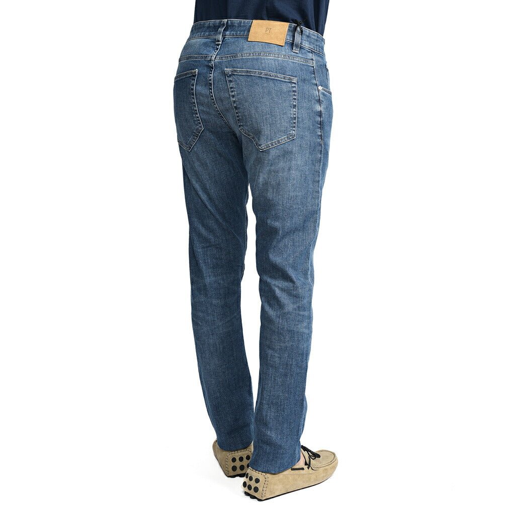 PT TORINO DENIM "JAZZ" ストレッチデニム リラックステーパードジーンズ｜437383｜GUARDAROBA MILANO OFFICIAL STORE
