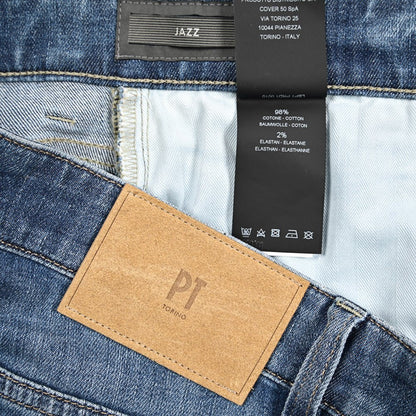 PT TORINO DENIM "JAZZ" ストレッチデニム リラックステーパードジーンズ｜437383｜GUARDAROBA MILANO OFFICIAL STORE