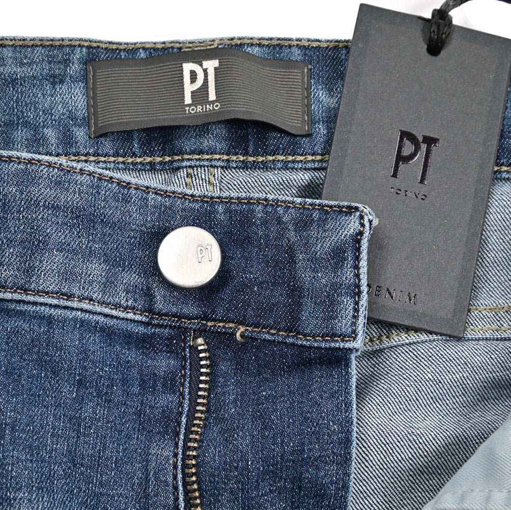 PT TORINO DENIM "JAZZ" ストレッチデニム リラックステーパードジーンズ｜437383｜GUARDAROBA MILANO OFFICIAL STORE