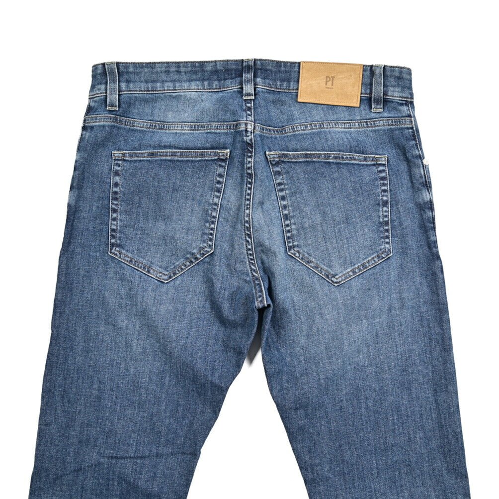 PT TORINO DENIM "JAZZ" ストレッチデニム リラックステーパードジーンズ｜437383｜GUARDAROBA MILANO OFFICIAL STORE