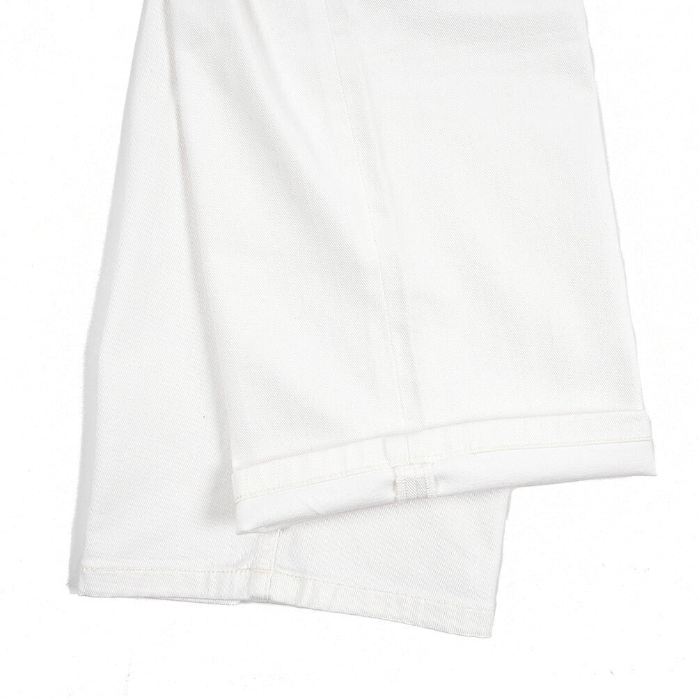 PT TORINO DENIM “MILEY” ストレッチデニム ワイドシルエットデニム ホワイト 28 | GUARDAROBA MILANO OFFICIAL STORE
