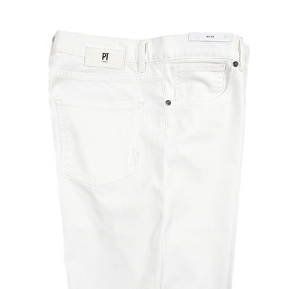 PT TORINO DENIM “MILEY” ストレッチデニム ワイドシルエットデニム ホワイト 28 | GUARDAROBA MILANO OFFICIAL STORE