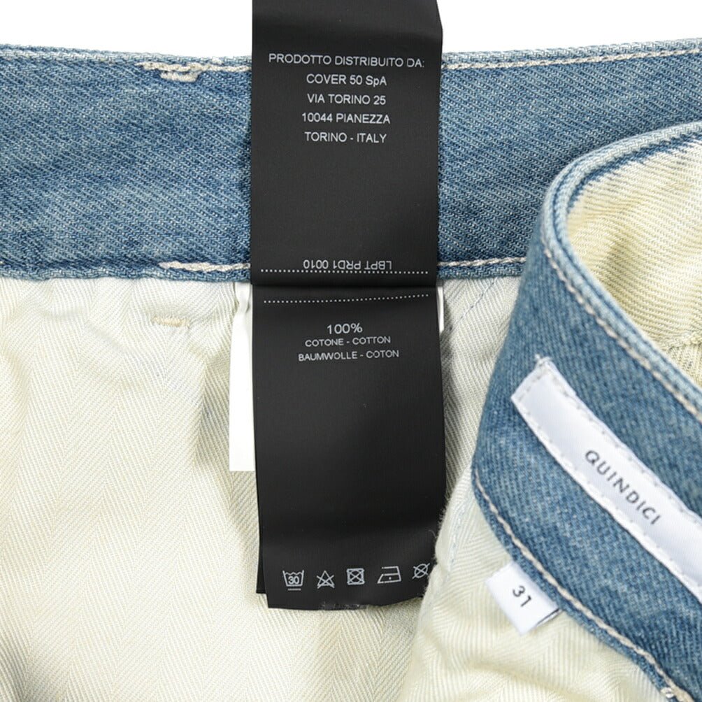 PT TORINO DENIM "QUINDICI" コットン100%デニム ワンタックパンツ｜437442-30｜GUARDAROBA MILANO OFFICIAL STORE