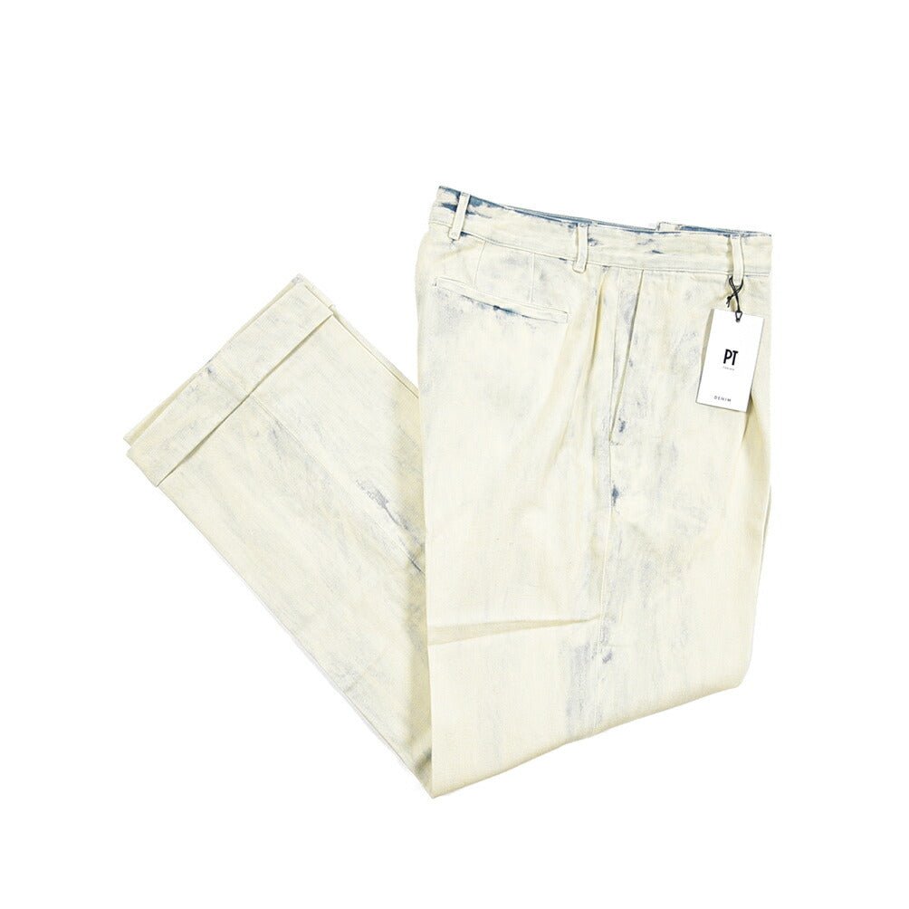 PT TORINO DENIM "QUINDICI" コットン100%デニム ワンタックパンツ｜437442-30｜GUARDAROBA MILANO OFFICIAL STORE