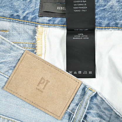 PT TORINO DENIM "REBEL" コットン100%デニム キャロットフィットジーンズ｜437388｜GUARDAROBA MILANO OFFICIAL STORE