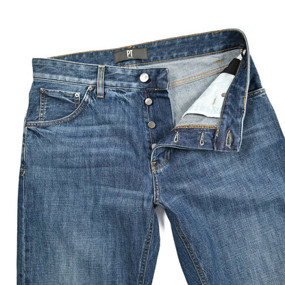 PT TORINO DENIM "REBEL" コットン100%デニム キャロットフィットジーンズ｜437394｜GUARDAROBA MILANO OFFICIAL STORE