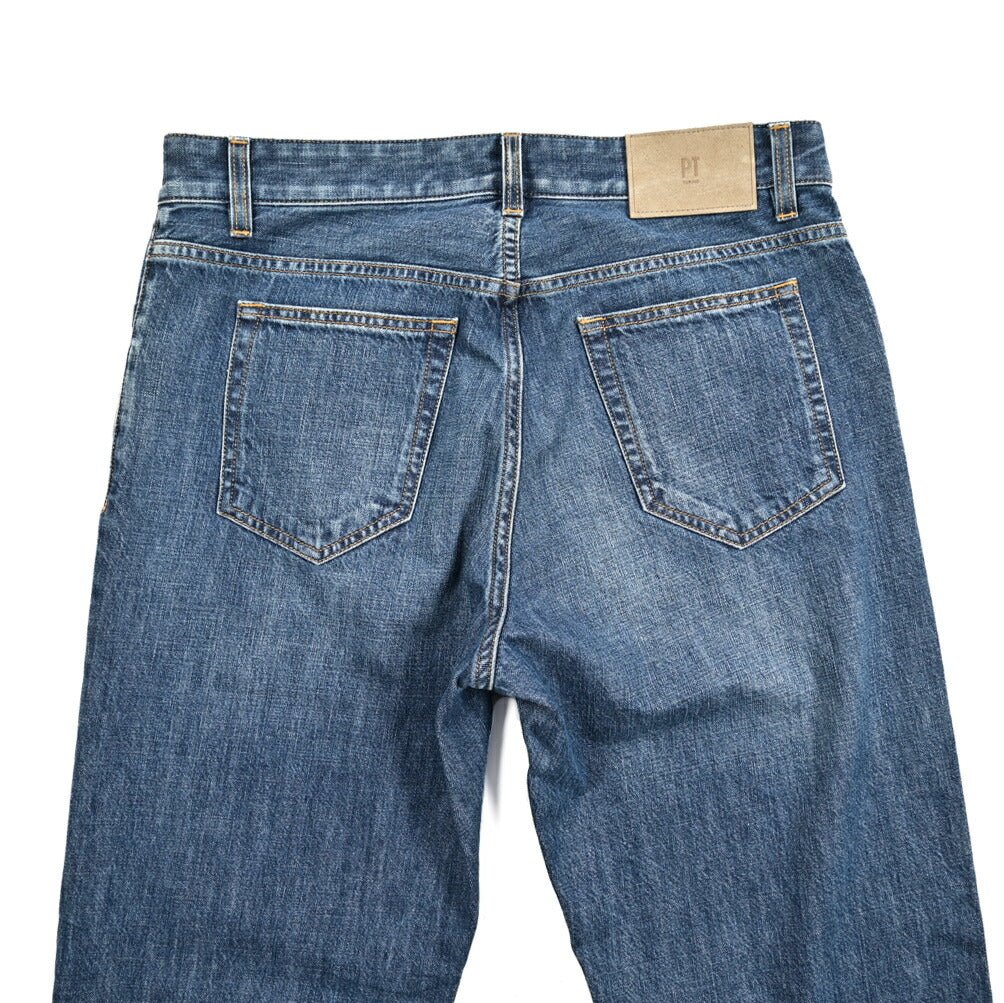 PT TORINO DENIM "REBEL" コットン100%デニム キャロットフィットジーンズ｜437394｜GUARDAROBA MILANO OFFICIAL STORE