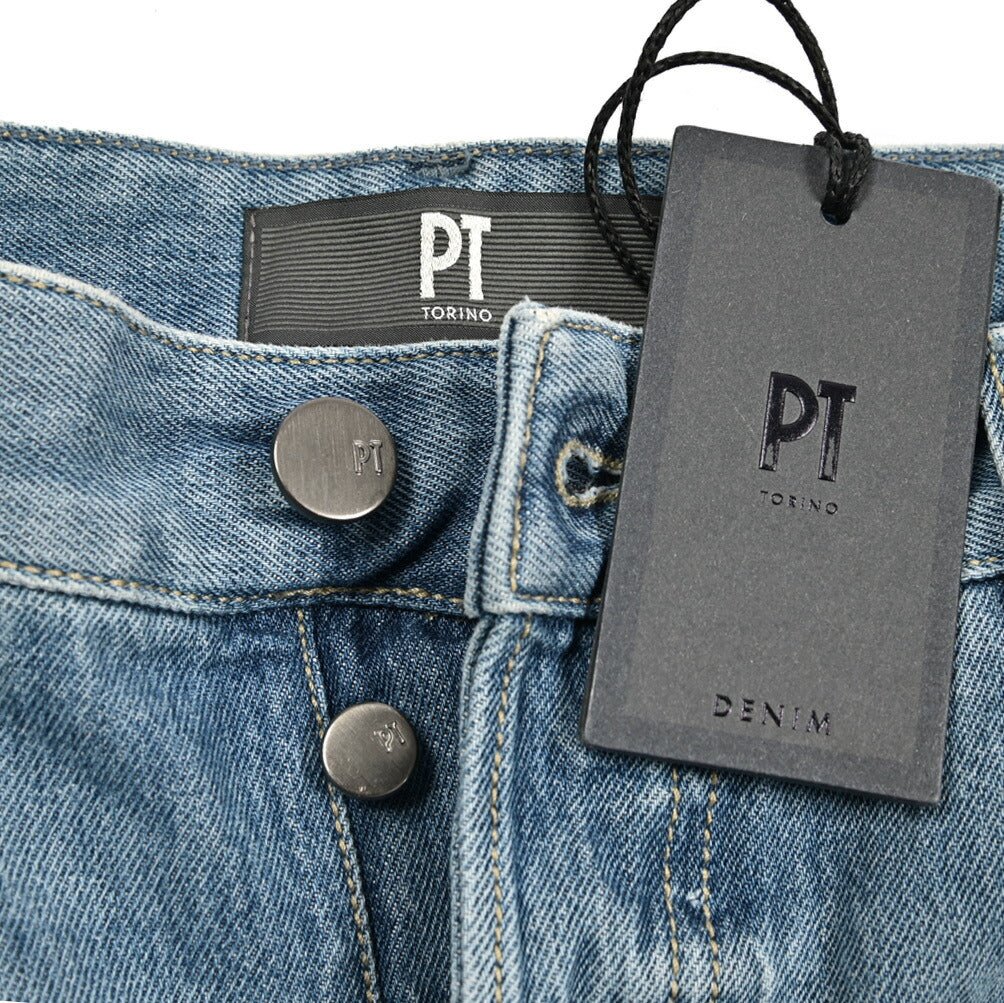 PT TORINO DENIM "REGGAE" コットン100%デニム テーパードジーンズ｜437254｜GUARDAROBA MILANO OFFICIAL STORE