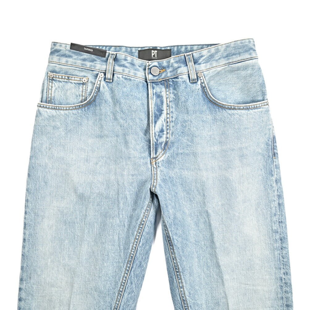 PT TORINO DENIM "REGGAE" コットン100%デニム リラックステーパードジーンズ｜437263｜GUARDAROBA MILANO OFFICIAL STORE