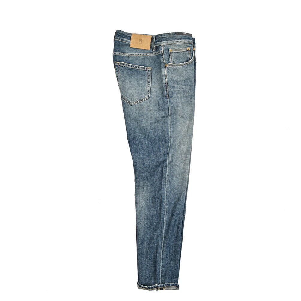 PT TORINO DENIM "REGGAE" コットン100%デニム リラックステーパードジーンズ｜437266-30｜GUARDAROBA MILANO OFFICIAL STORE