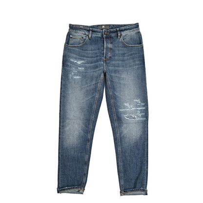 PT TORINO DENIM "REGGAE" ストレッチデニム テーパードジーンズ / ダメージ加工｜437246-32｜GUARDAROBA MILANO OFFICIAL STORE