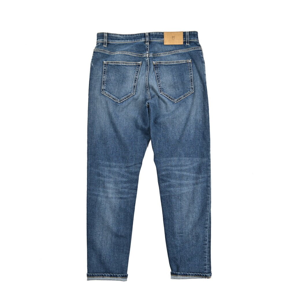 PT TORINO DENIM "REGGAE" ストレッチコットン テーパードジーンズ｜437259｜GUARDAROBA MILANO OFFICIAL STORE