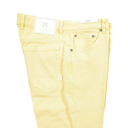 PT TORINO DENIM “REGGAE” ストレッチデニム テーパードジーンズ イエロー 30 | GUARDAROBA MILANO OFFICIAL STORE
