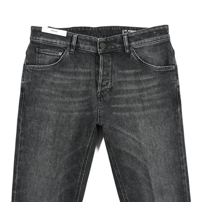 PT TORINO DENIM / "REGGAE" ストレッチデニム テーパードジーンズ ダークグレー 30 | GUARDAROBA MILANO OFFICIAL STORE