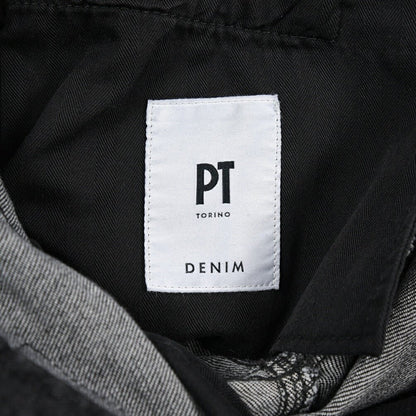 PT TORINO DENIM / "REGGAE" ストレッチデニム テーパードジーンズ ダークグレー 30 | GUARDAROBA MILANO OFFICIAL STORE