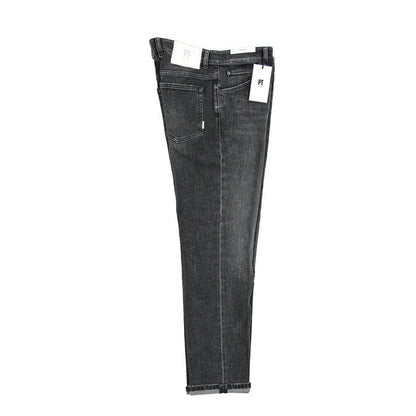 PT TORINO DENIM / "REGGAE" ストレッチデニム テーパードジーンズ ダークグレー 30 | GUARDAROBA MILANO OFFICIAL STORE