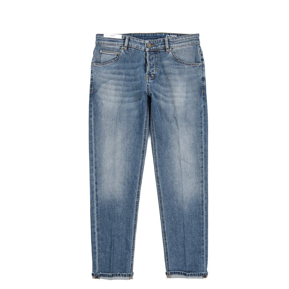 PT TORINO DENIM / "REGGAE" ストレッチデニム テーパードジーンズ ブルー 30 | GUARDAROBA MILANO OFFICIAL STORE