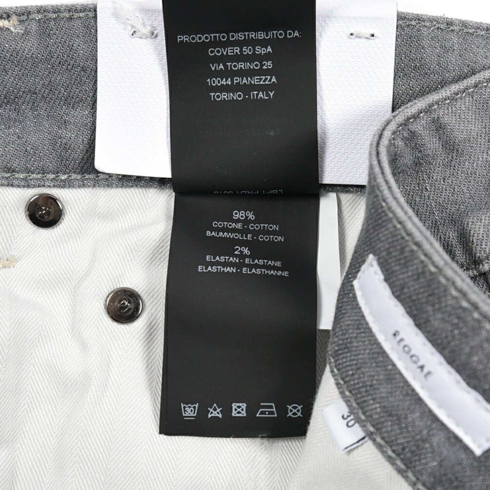 PT TORINO DENIM "REGGAE" ストレッチデニム テーパードジーンズ グレー 30 | GUARDAROBA MILANO OFFICIAL STORE