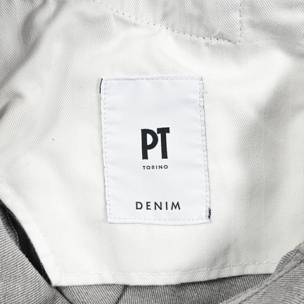 PT TORINO DENIM "REGGAE" ストレッチデニム テーパードジーンズ グレー 30 | GUARDAROBA MILANO OFFICIAL STORE