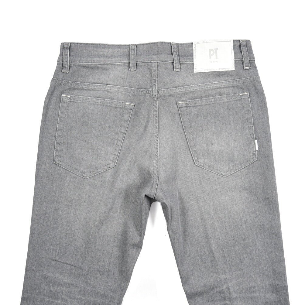 PT TORINO DENIM "REGGAE" ストレッチデニム テーパードジーンズ グレー 30 | GUARDAROBA MILANO OFFICIAL STORE
