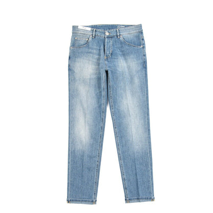 PT TORINO DENIM "REGGAE" ストレッチデニム テーパードジーンズ ライトブルー 30 | GUARDAROBA MILANO OFFICIAL STORE