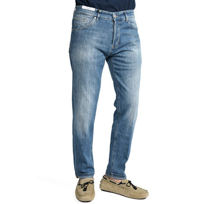 PT TORINO DENIM "REGGAE" ストレッチデニム テーパードジーンズ ライトブルー 30 | GUARDAROBA MILANO OFFICIAL STORE
