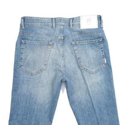 PT TORINO DENIM "REGGAE" ストレッチデニム テーパードジーンズ ライトブルー 30 | GUARDAROBA MILANO OFFICIAL STORE