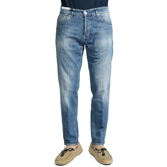 PT TORINO DENIM "REGGAE" ストレッチデニム テーパードジーンズ ライトブルー 30 | GUARDAROBA MILANO OFFICIAL STORE