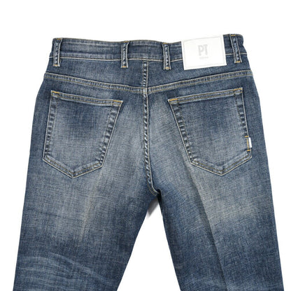 PT TORINO DENIM / "REGGAE" ストレッチデニム テーパードジーンズ ブルー 29 | GUARDAROBA MILANO OFFICIAL STORE