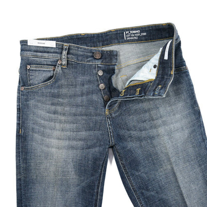 PT TORINO DENIM / "REGGAE" ストレッチデニム テーパードジーンズ ブルー 29 | GUARDAROBA MILANO OFFICIAL STORE