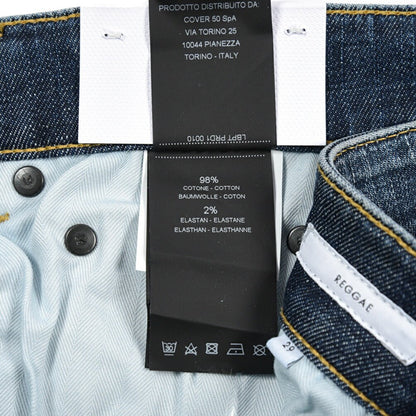 PT TORINO DENIM / "REGGAE" ストレッチデニム テーパードジーンズ ブルー 29 | GUARDAROBA MILANO OFFICIAL STORE