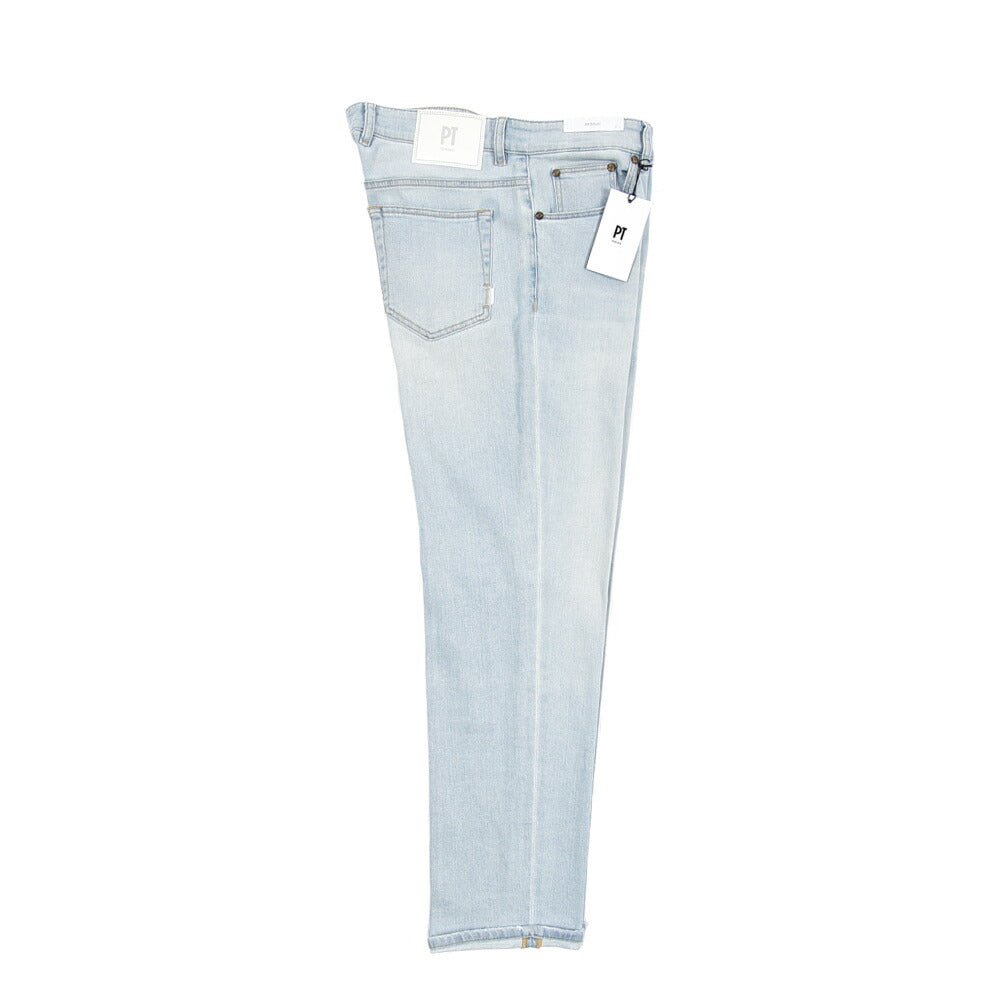 PT TORINO DENIM / "REGGAE" ストレッチデニム テーパードジーンズ ライトブルー 34 | GUARDAROBA MILANO OFFICIAL STORE