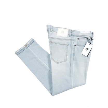 PT TORINO DENIM / "REGGAE" ストレッチデニム テーパードジーンズ ライトブルー 34 | GUARDAROBA MILANO OFFICIAL STORE