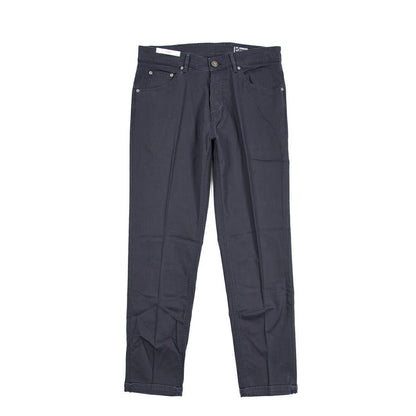 PT TORINO DENIM "REGGAE" リヨセル混コットン ストレッチテーパードパンツ ネイビー(0340) 31 | GUARDAROBA MILANO OFFICIAL STORE