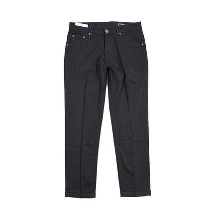 PT TORINO DENIM "REGGAE" リヨセル混コットン ストレッチテーパードパンツ ネイビー(0360) 31 | GUARDAROBA MILANO OFFICIAL STORE