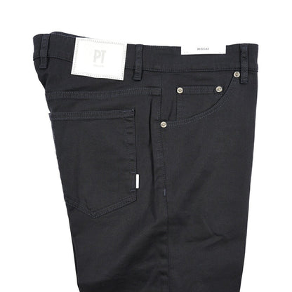 PT TORINO DENIM "REGGAE" リヨセル混コットン ストレッチテーパードパンツ ネイビー(0360) 31 | GUARDAROBA MILANO OFFICIAL STORE