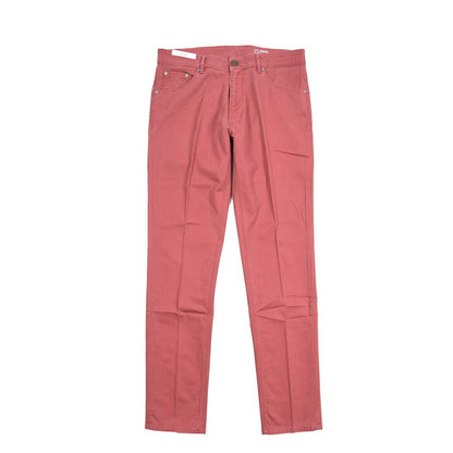 PT TORINO DENIM "REGGAE" リヨセル混コットンチノ ストレッチテーパードパンツ ピンク 34 | GUARDAROBA MILANO OFFICIAL STORE