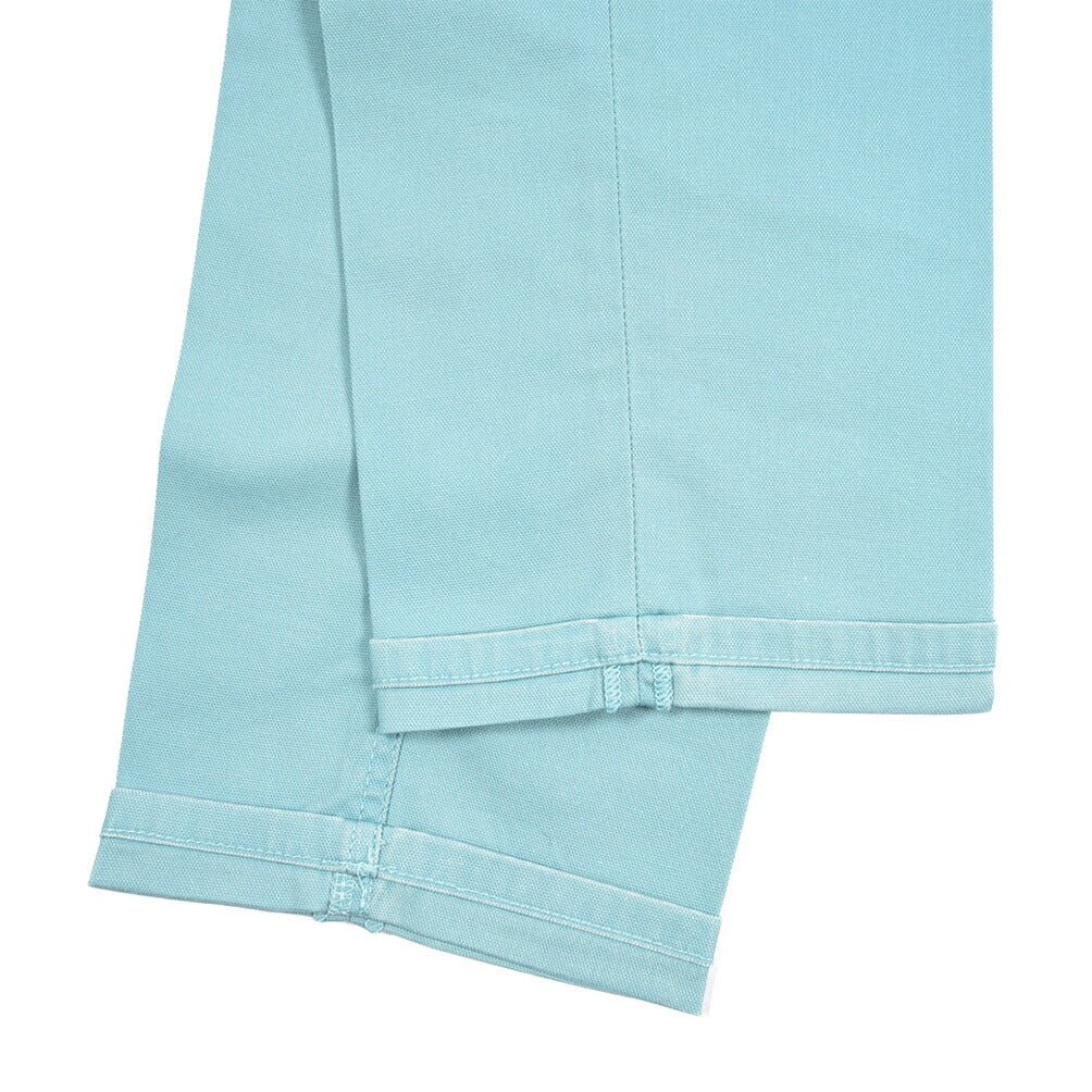 PT TORINO DENIM "REGGAE" リヨセル混コットンチノ ストレッチテーパードパンツ ライトグリーン 34 | GUARDAROBA MILANO OFFICIAL STORE