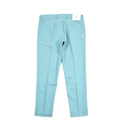 PT TORINO DENIM "REGGAE" リヨセル混コットンチノ ストレッチテーパードパンツ ライトグリーン 34 | GUARDAROBA MILANO OFFICIAL STORE