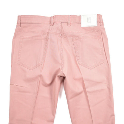 PT TORINO DENIM "REGGAE" リヨセル混コットンチノ ストレッチテーパードパンツ ピンク 36 | GUARDAROBA MILANO OFFICIAL STORE