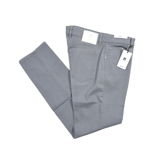 PT TORINO DENIM "REGGAE" リヨセル混コットンチノ ストレッチテーパードパンツ グレー 35 | GUARDAROBA MILANO OFFICIAL STORE