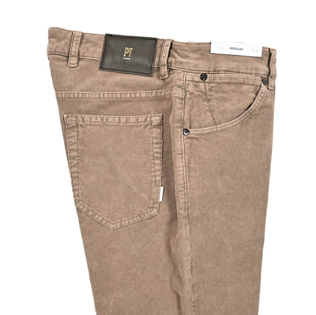 PT TORINO DENIM "REGGAE" ストレッチコットン 細畝コーデュロイ5ポケットパンツ｜415066｜GUARDAROBA MILANO OFFICIAL STORE