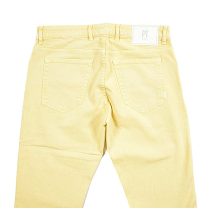 PT TORINO DENIM “SOUL”ストレッチデニム スリムジーンズ イエロー 31 | GUARDAROBA MILANO OFFICIAL STORE
