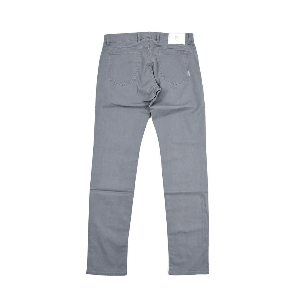 PT TORINO DENIM "SOUL" リヨセル混コットン ストレッチスリムパンツ グレー 33 | GUARDAROBA MILANO OFFICIAL STORE