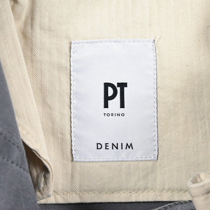 PT TORINO DENIM "SOUL" リヨセル混コットン ストレッチスリムパンツ グレー 33 | GUARDAROBA MILANO OFFICIAL STORE