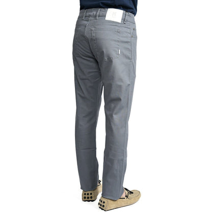 PT TORINO DENIM "SOUL" リヨセル混コットン ストレッチスリムパンツ グレー 33 | GUARDAROBA MILANO OFFICIAL STORE